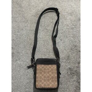 COACH Men's Shoulder Crossbody Bag Brown CW388